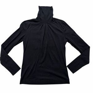 Sussan Classic Black Turtleneck Top